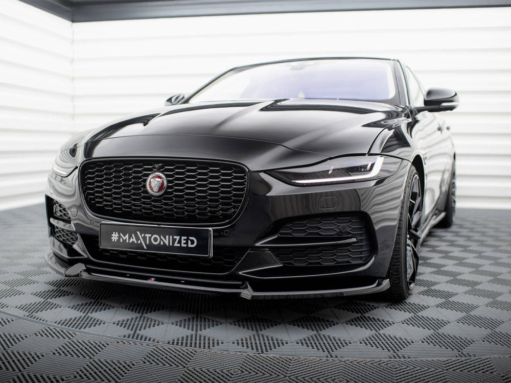Front Splitter V.2 Jaguar XE X760 Facelift - Wayside Performance 