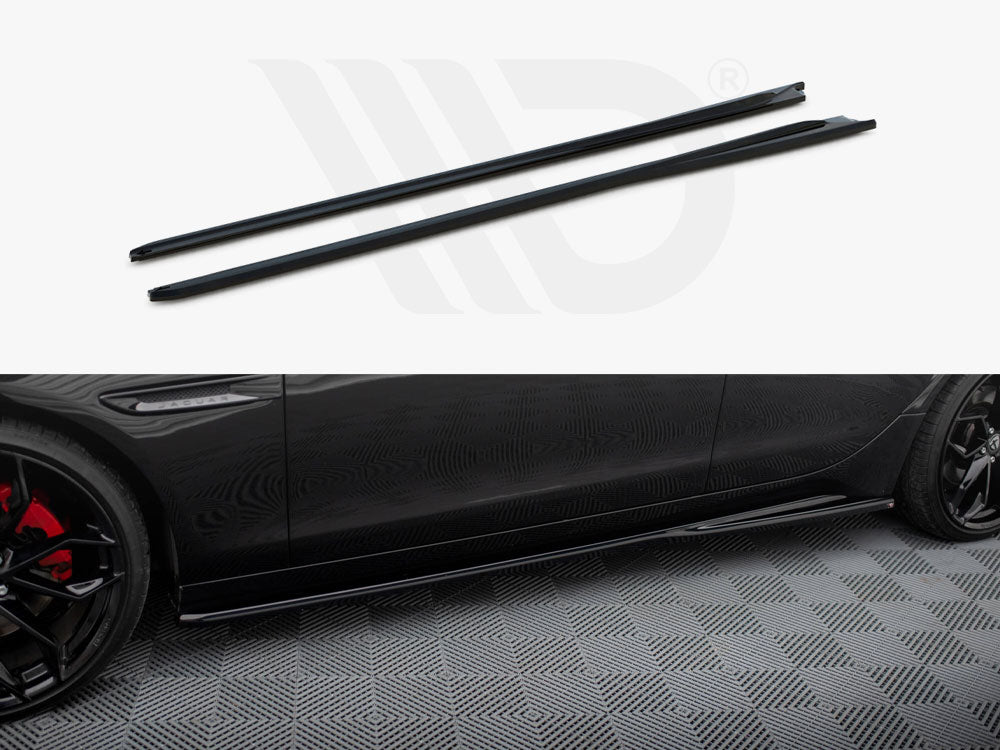 Side Skirts Diffusers Jaguar XE X760 Facelift - Wayside Performance 