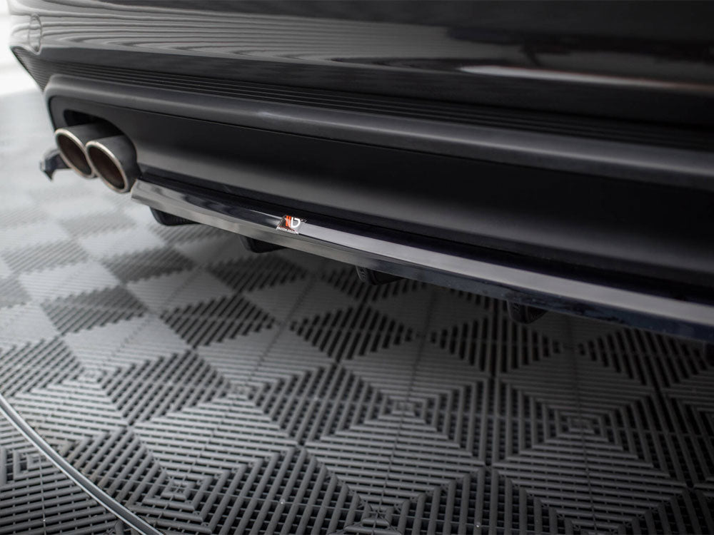 Central Rear Splitter (Vertical Bars) Jaguar XE X760 Facelift - Wayside Performance 