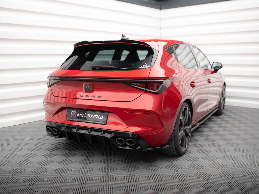 Rear Side Splitters V.2 Cupra Leon Hatchback Mk1 - Wayside Performance 