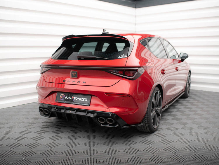 Rear Side Splitters V.2 Cupra Leon Hatchback Mk1 - Wayside Performance 