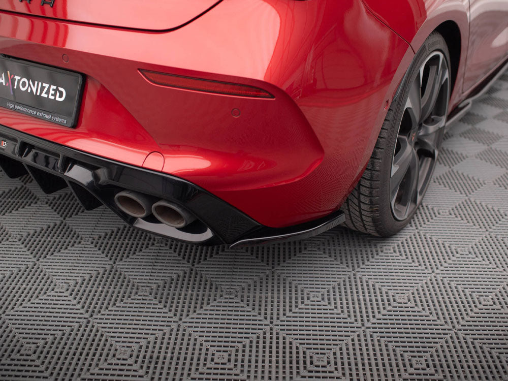 Rear Side Splitters V.2 Cupra Leon Hatchback Mk1 - Wayside Performance 