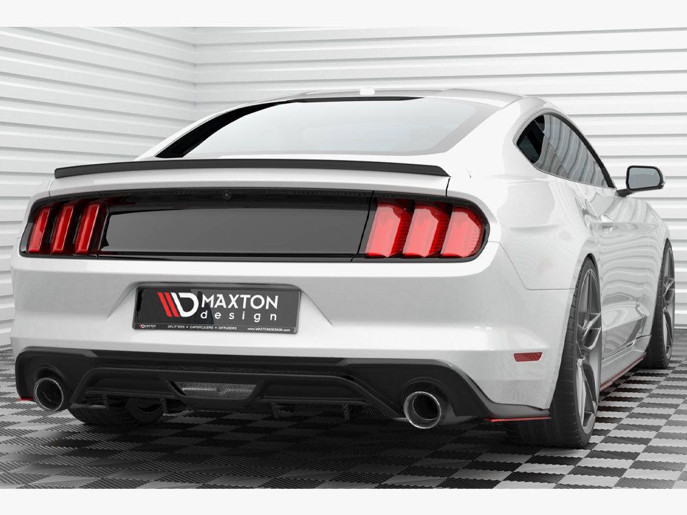 Rear Side Splitters V.2 Ford Mustang Mk6 Facelift - Wayside Performance 