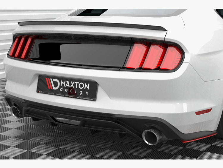 Rear Side Splitters V.2 Ford Mustang Mk6 Facelift - Wayside Performance 