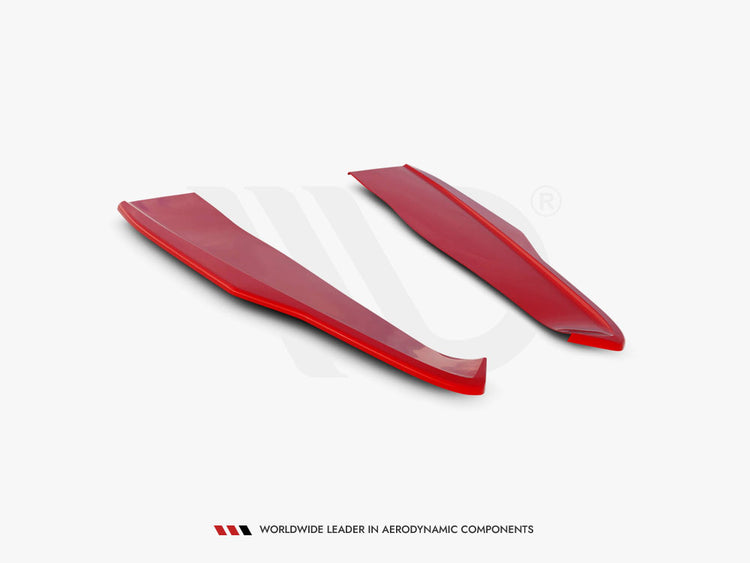 Rear Side Splitters V.2 Ford Mustang Mk6 Facelift - Wayside Performance 