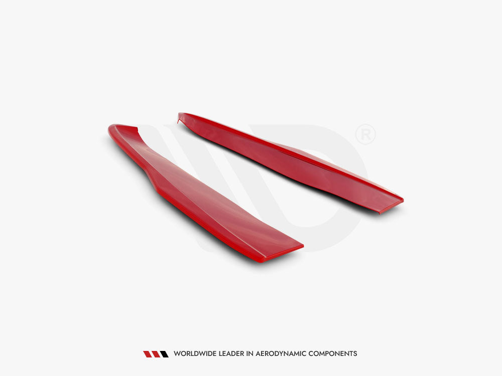 Rear Side Splitters V.2 Ford Mustang Mk6 Facelift - Wayside Performance 