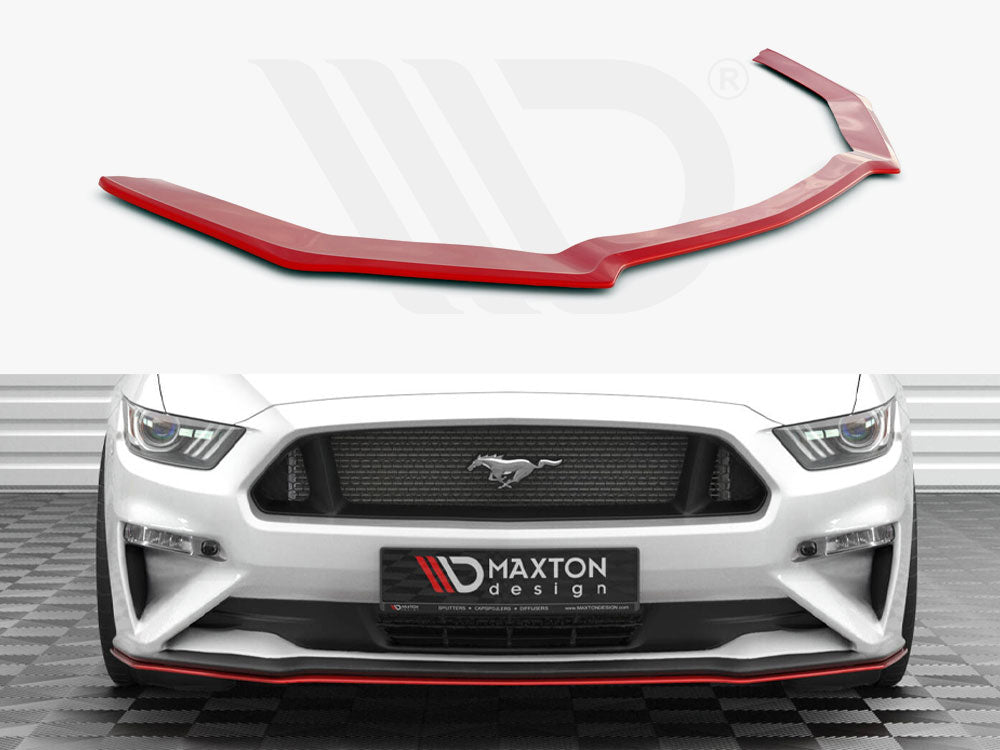 Front Splitter V.2 Ford Mustang Mk6 Facelift - Wayside Performance 