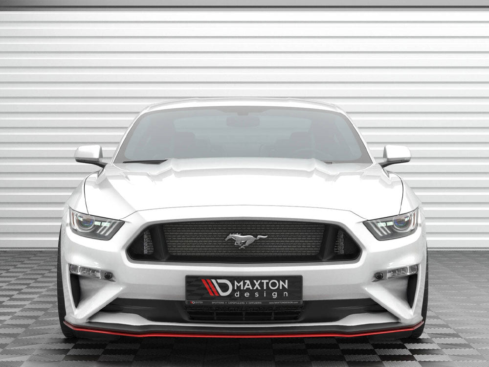 Front Splitter V.2 Ford Mustang Mk6 Facelift - Wayside Performance 
