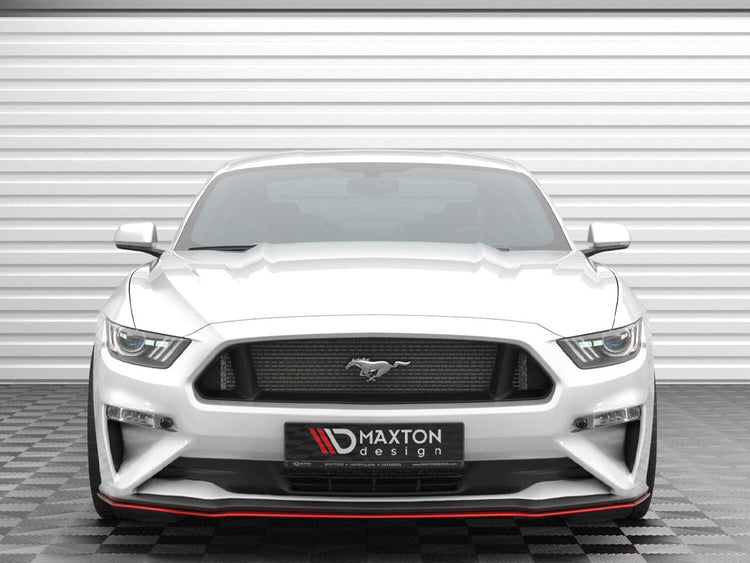Front Splitter V.2 Ford Mustang Mk6 Facelift - Wayside Performance 