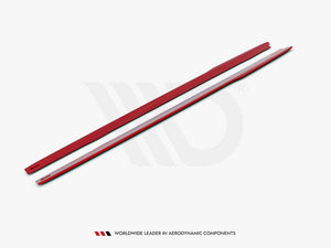 Side Skirts Diffusers V.2 Ford Mustang Mk6 Facelift - Wayside Performance 