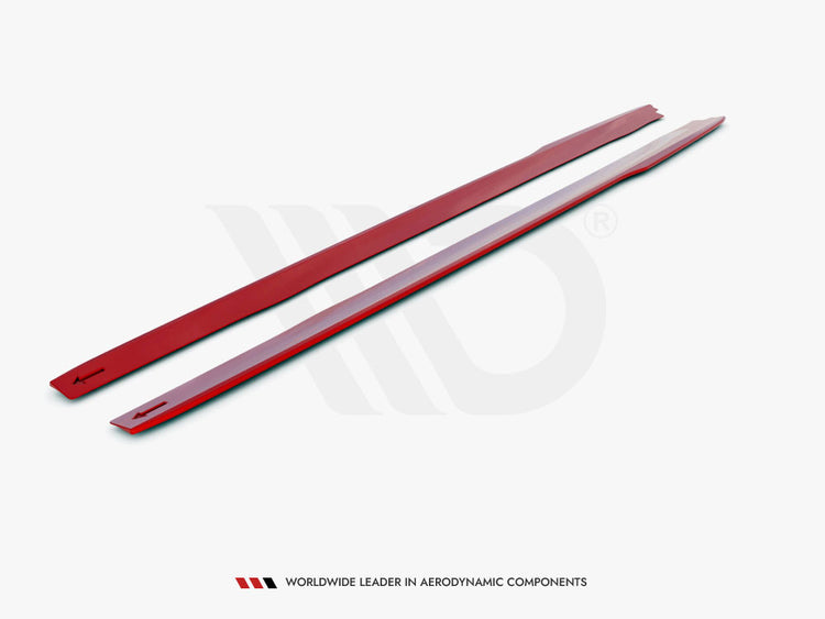 Side Skirts Diffusers V.2 Ford Mustang Mk6 Facelift - Wayside Performance 