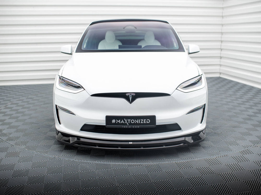 Front Splitter V.1 Tesla Model X Mk1 Facelift - Wayside Performance 