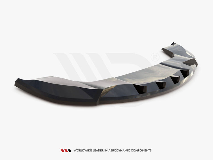 Front Splitter V.2 Tesla Model X Mk1 Facelift - Wayside Performance 