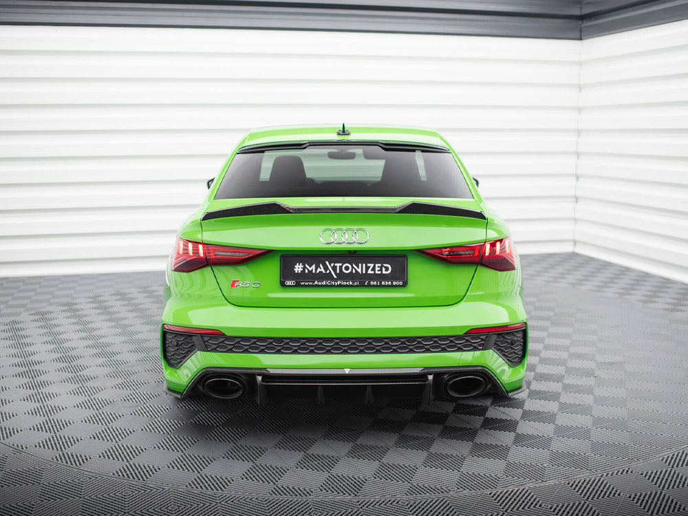 Carbon Fiber Rear Diffuser Audi RS3 Sedan 8Y - Wayside Performance 