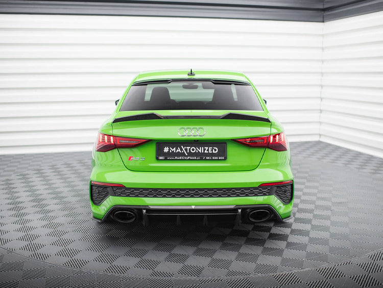 Carbon Fiber Rear Diffuser Audi RS3 Sedan 8Y - Wayside Performance 