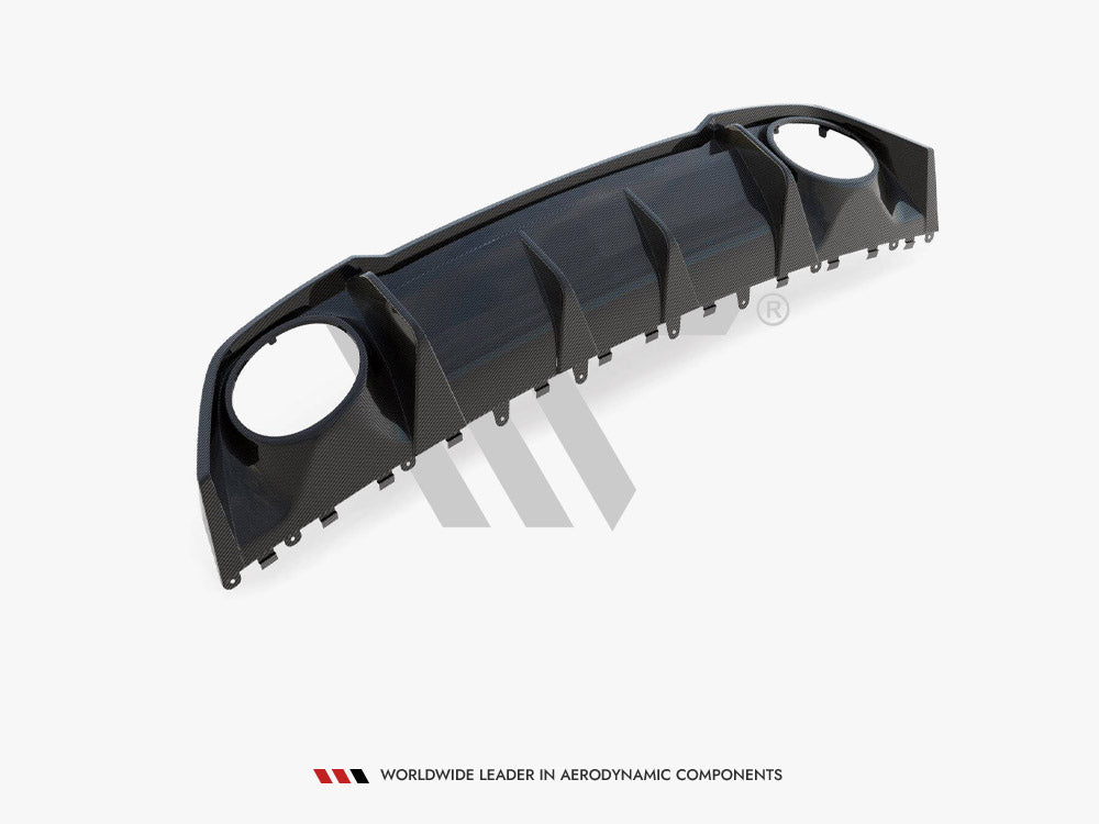 Carbon Fiber Rear Diffuser Audi RS3 Sedan 8Y - Wayside Performance 