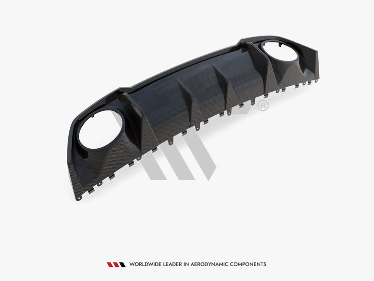 Carbon Fiber Rear Diffuser Audi RS3 Sedan 8Y - Wayside Performance 