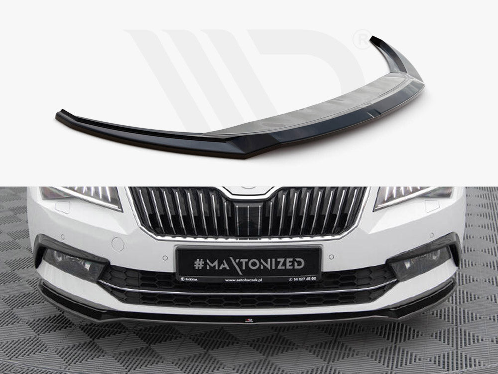 Front Splitter V.2 Skoda Superb Mk3 - Wayside Performance 