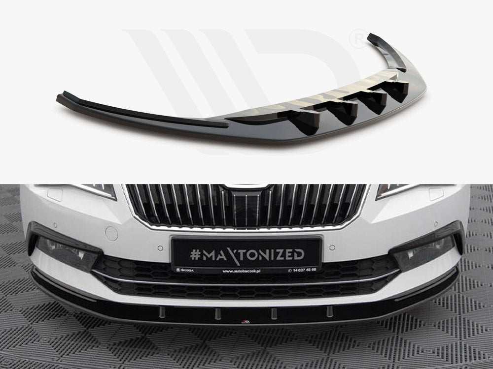 Front Splitter V.3 Skoda Superb Mk3 - Wayside Performance 