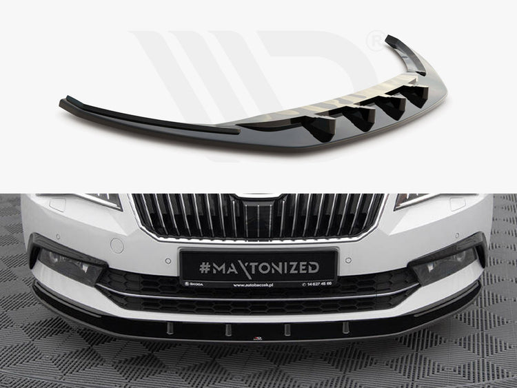 Front Splitter V.3 Skoda Superb Mk3 - Wayside Performance 