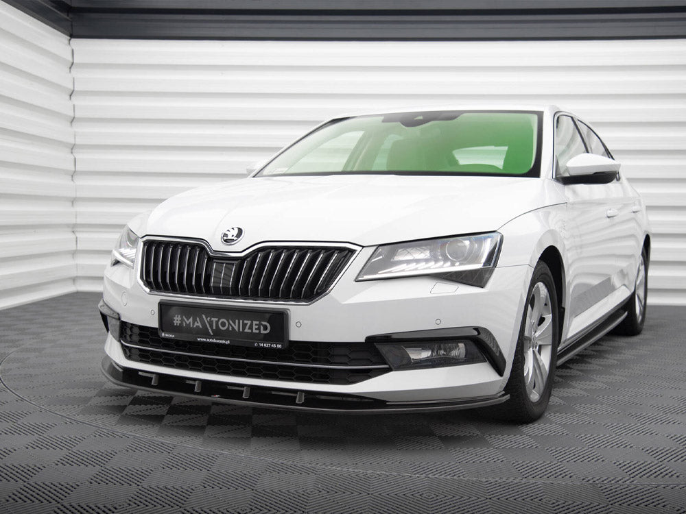 Front Splitter V.3 Skoda Superb Mk3 - Wayside Performance 