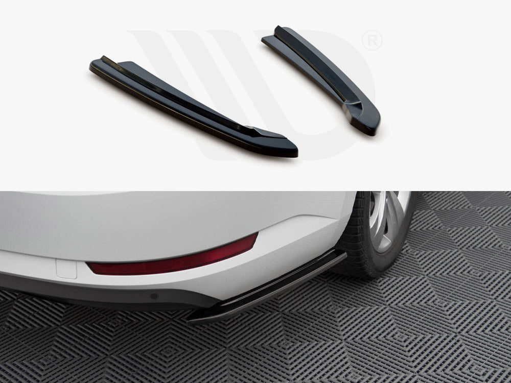 Rear Side Splitters Skoda Superb Mk3 Hatchback / Estate - Wayside Performance 