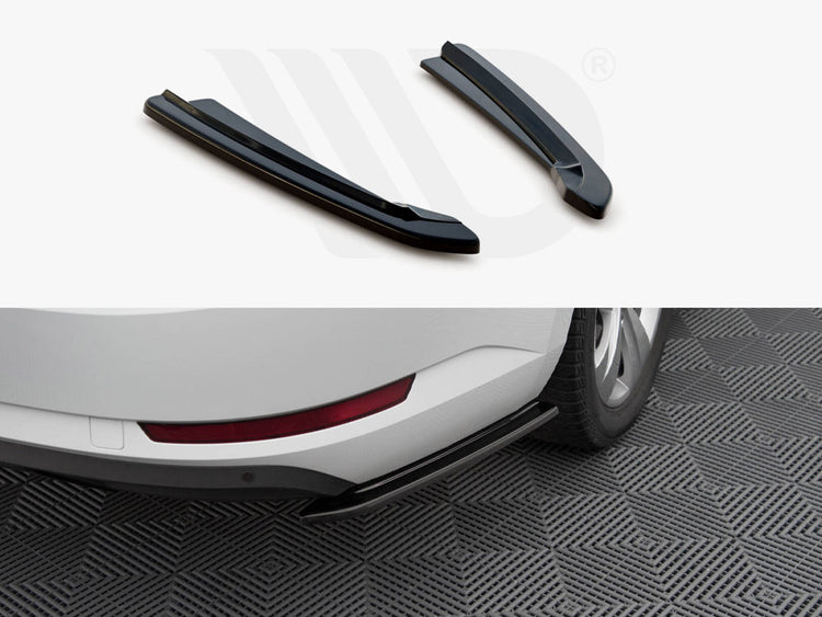 Rear Side Splitters Skoda Superb Mk3 Hatchback / Estate - Wayside Performance 