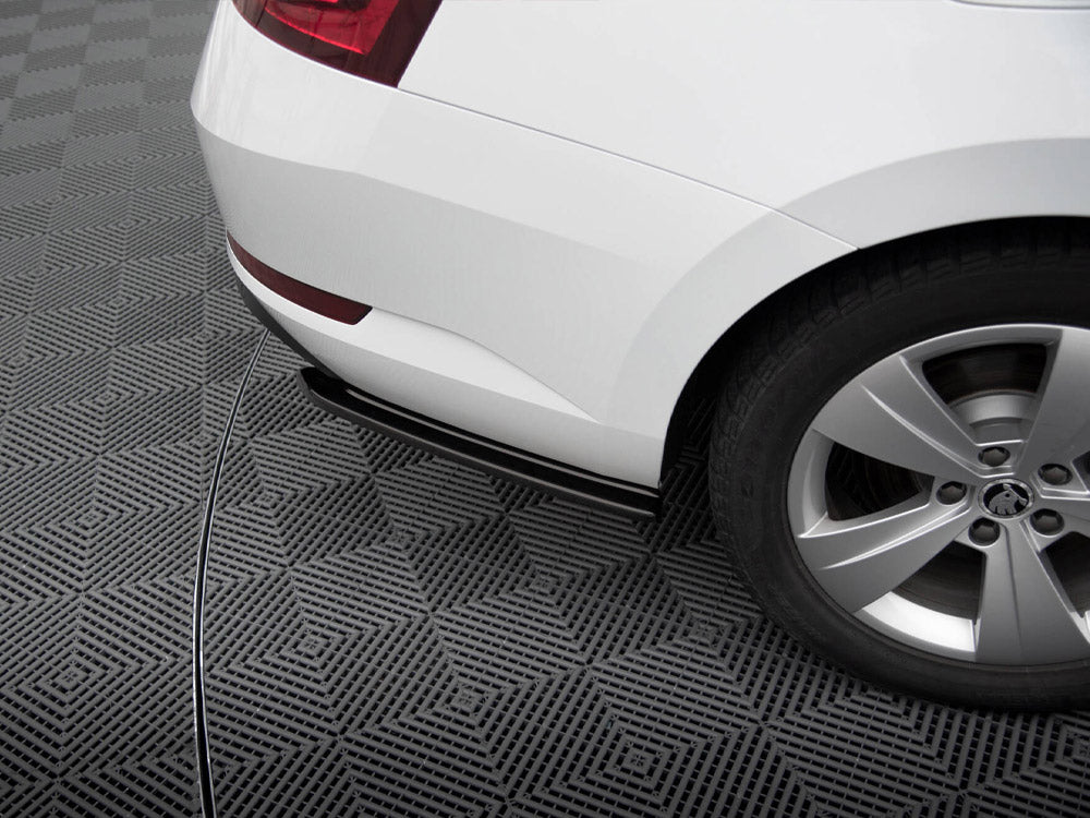 Rear Side Splitters Skoda Superb Mk3 Hatchback / Estate - Wayside Performance 