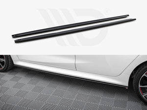 Side Skirts Diffusers V.2 Toyota Yaris Mk4 - Wayside Performance 