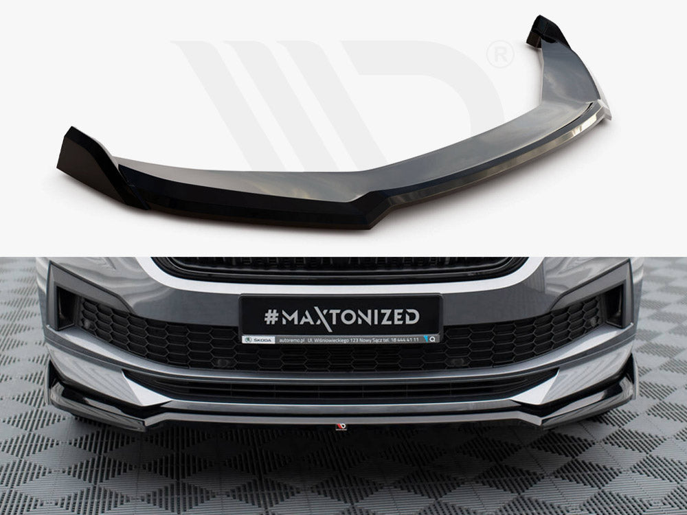 Front Splitter V.2 Skoda Kodiaq Sportline Mk1 Facelift - Wayside Performance 