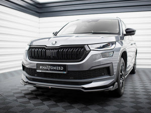 Front Splitter V.2 Skoda Kodiaq Sportline Mk1 Facelift - Wayside Performance 