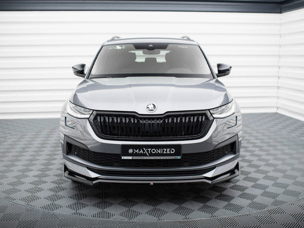 Front Splitter V.2 Skoda Kodiaq Sportline Mk1 Facelift - Wayside Performance 