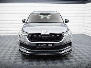 Front Splitter V.2 Skoda Kodiaq Sportline Mk1 Facelift - Wayside Performance 