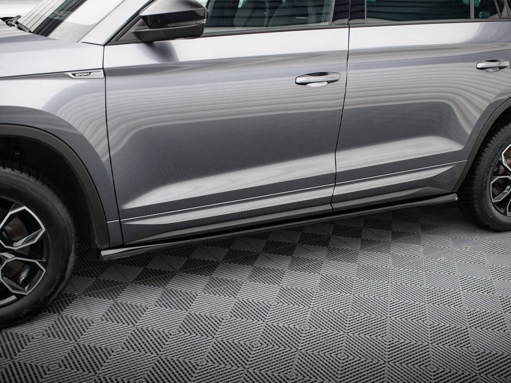 Side Skirts Diffusers Skoda Kodiaq Sportline Mk1 Facelift - Wayside Performance 
