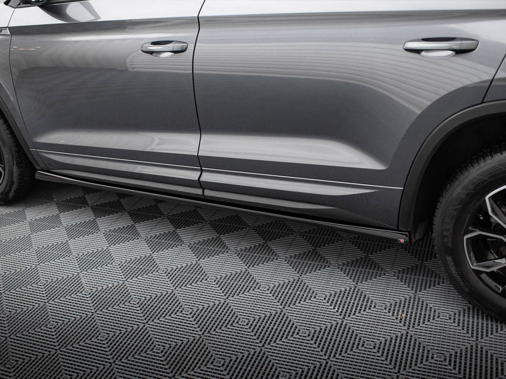 Side Skirts Diffusers Skoda Kodiaq Sportline Mk1 Facelift - Wayside Performance 
