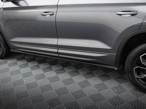 Side Skirts Diffusers Skoda Kodiaq Sportline Mk1 Facelift - Wayside Performance 
