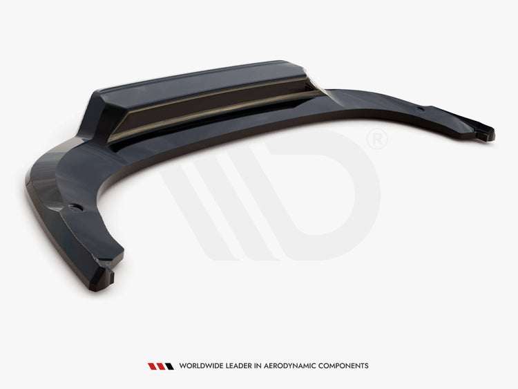 Central Rear Splitter (Vertical Bars) Skoda Kodiaq Sportline Mk1 Facelift - Wayside Performance 