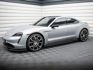 Side Skirts Diffusers Porsche Taycan Mk1 - Wayside Performance 