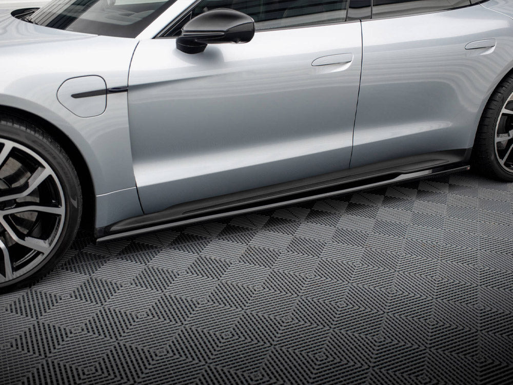 Side Skirts Diffusers Porsche Taycan Mk1 - Wayside Performance 