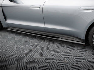 Side Skirts Diffusers Porsche Taycan Mk1 - Wayside Performance 
