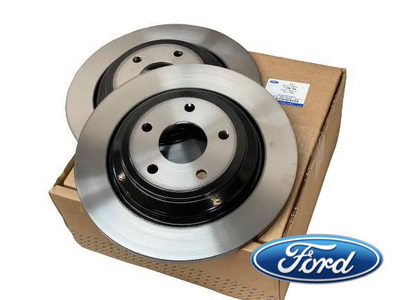 Genuine Ford MK3 Focus RS Rear brake discs pair - Wayside Performance 