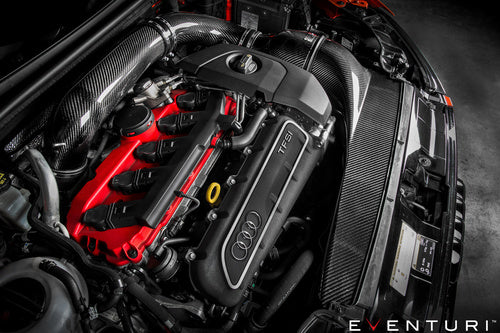 Eventuri Carbon Fibre Intake System - Audi RS3 8V (Pre-Facelift) - Wayside Performance 