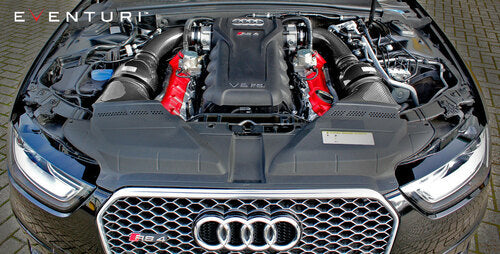 Eventuri Carbon Fibre Intake System - Audi RS5 (B8) 4.2FSI - Wayside Performance 