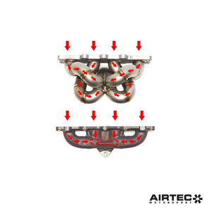Airtec Motorsport Tubular Exhaust Manifold for Fiesta St180 - Wayside Performance 
