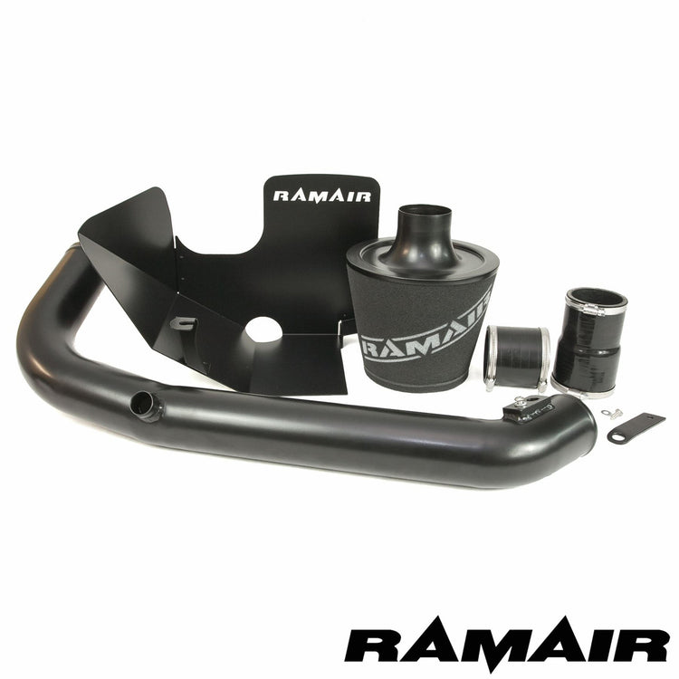 JSK-115-BOLT - Ford Focus ST 250 MK3 2.0T upto 2014 Ramair Air Filter Heat Shield Crosover Hard Pipe Induction Kit - Wayside Performance 