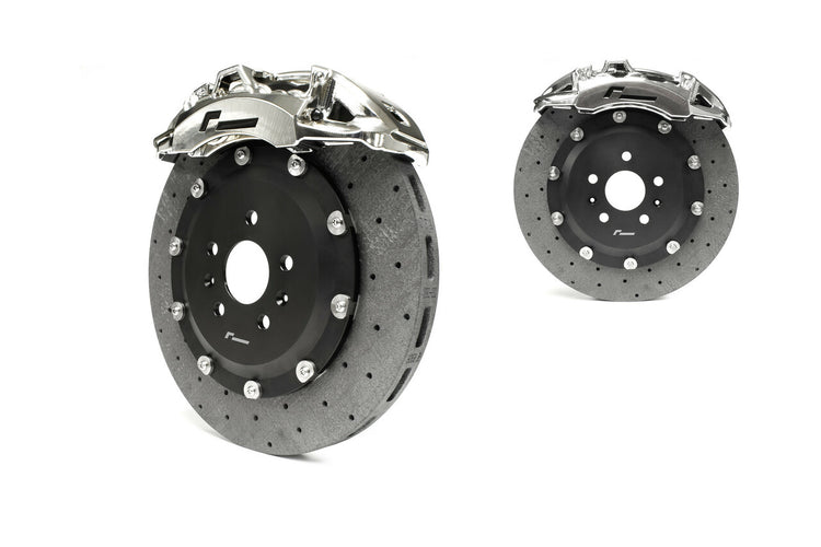 Racingline Performance Stage 3+ Carbon Ceramic Brake Kit - 380mm - MQB Cars - Wayside Performance 