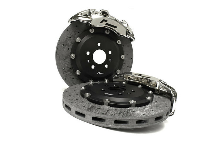 Racingline Performance Stage 3+ Carbon Ceramic Brake Kit - 380mm - MQB Cars - Wayside Performance 