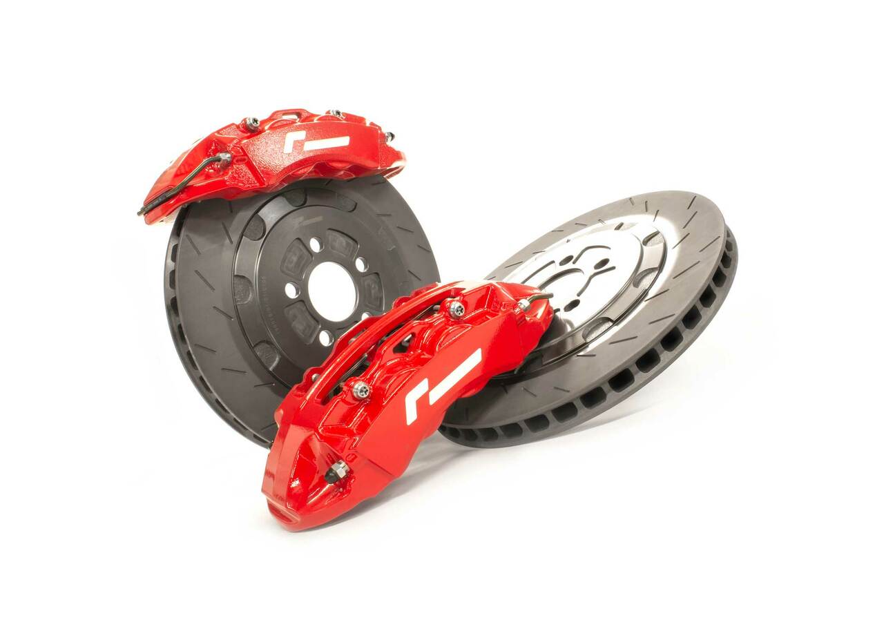 Racingline Performance Stage 2 EVO Brake Kit - 330mm - Polo (6R/6C) , A1/S1 (8X), Ibiza (6J/6P) - Wayside Performance 