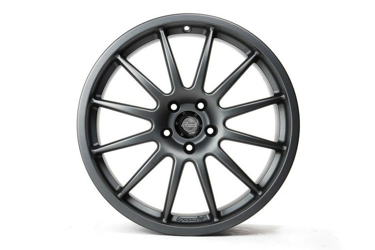 Racingline Cup Edition 8.5J x 18inch Alloy Wheels - Satin Graphite Grey - Wayside Performance 