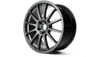 Racingline Cup Edition 8.5J x 18inch Alloy Wheels - Satin Graphite Grey - Wayside Performance 